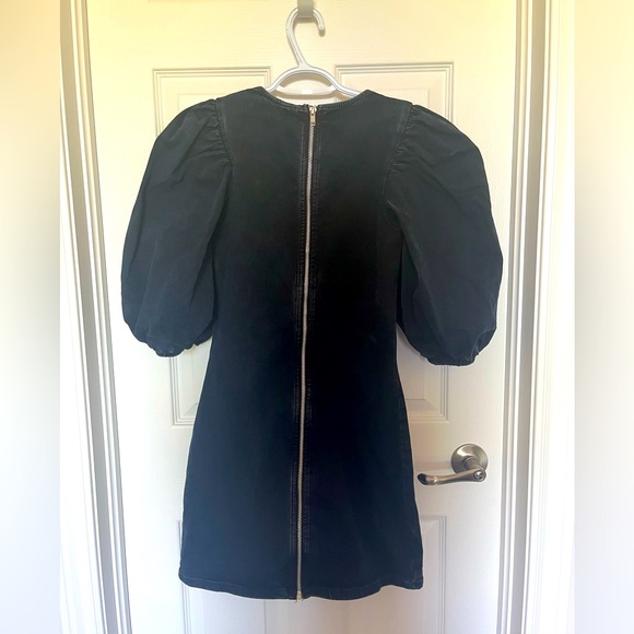 Zara Denim Dress with Puffy Sleeves 8527/001/462 - Picture 2 of 6